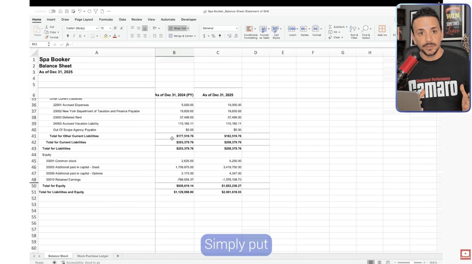 How to Create the Statement of Shareholder Equity